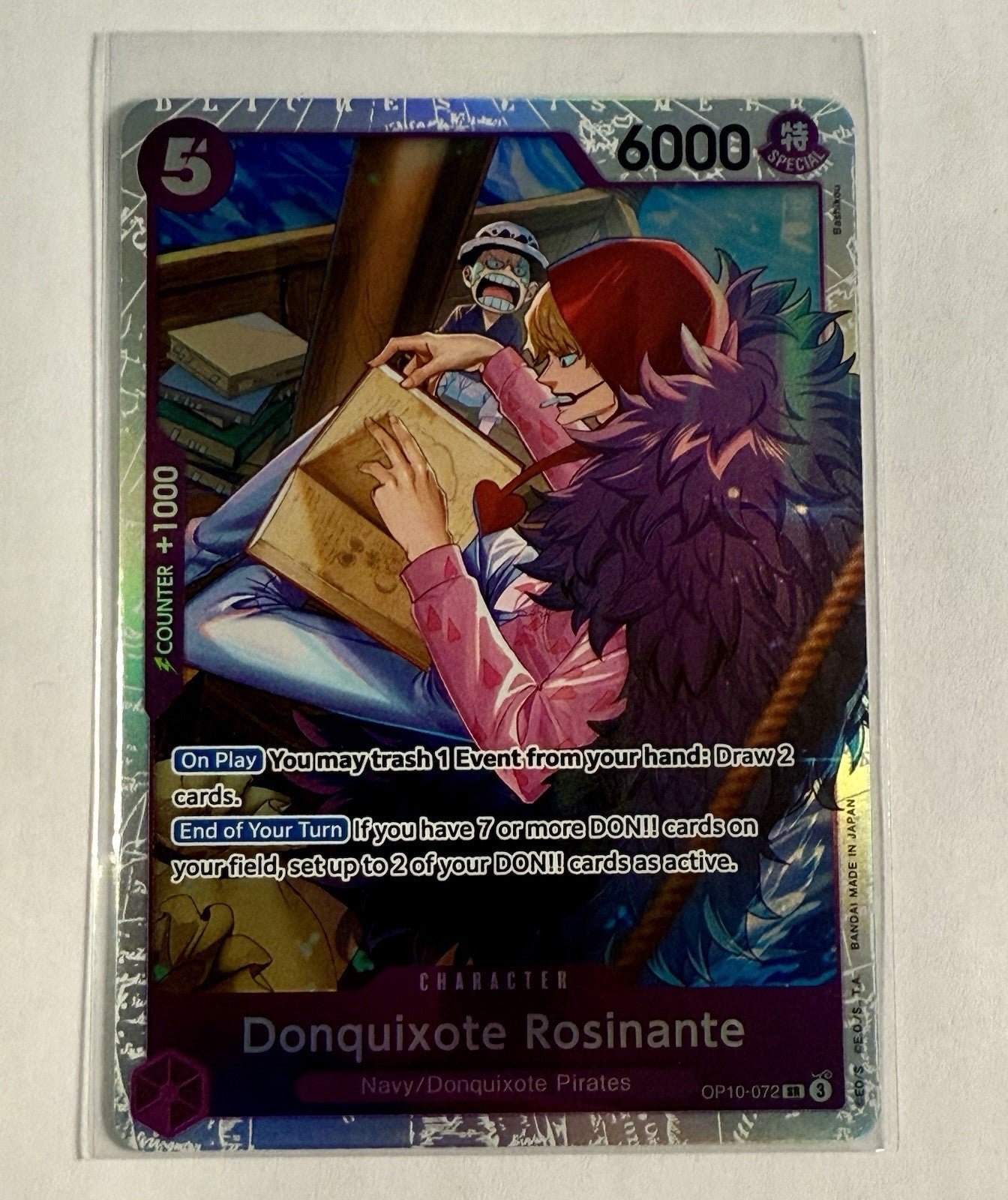 Donquixote Rosinante OP10-072 Royal Blood Foil