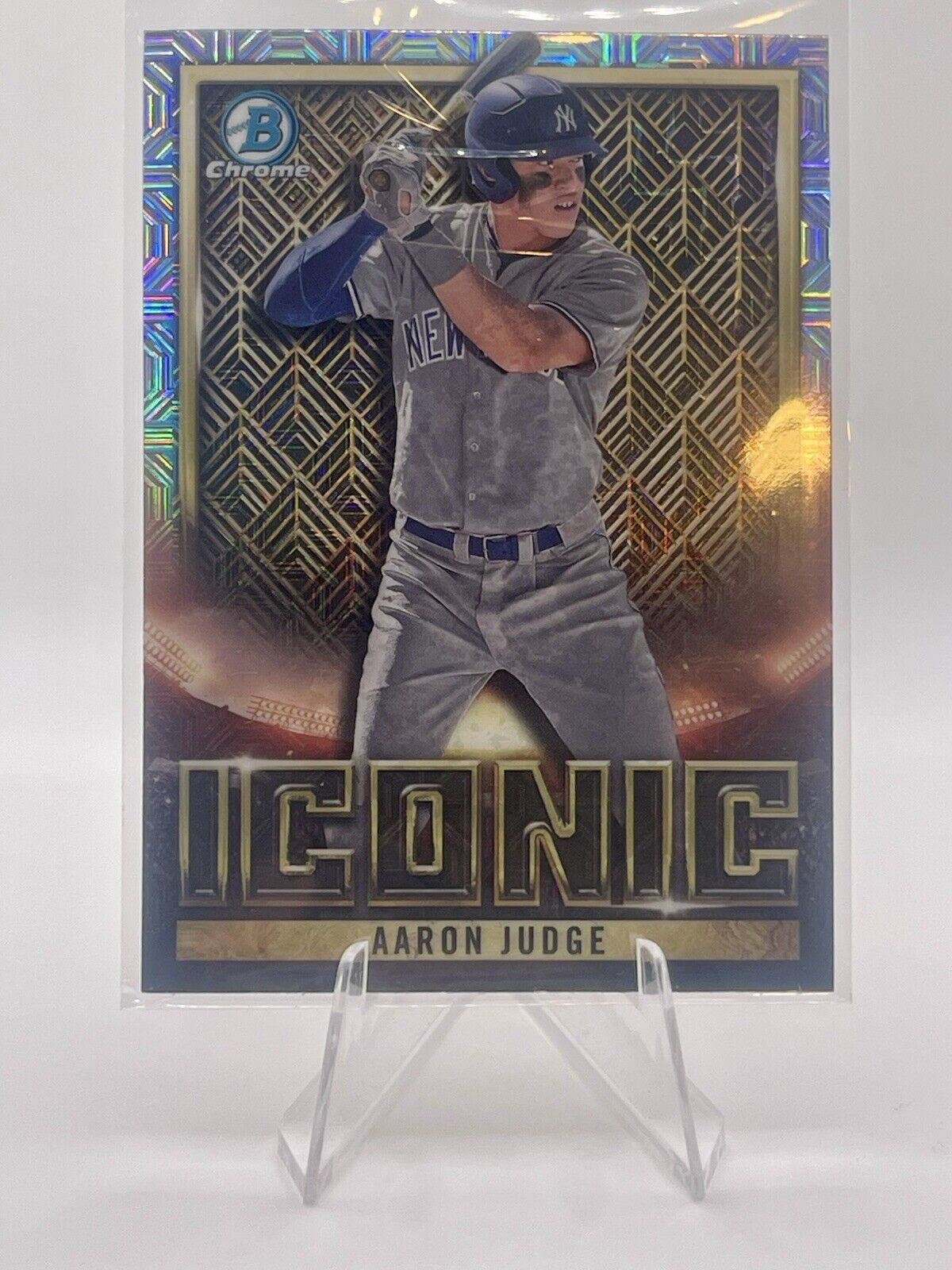 Aaron Judge 2023 Bowman Bowman Iconic Mojo Refractor #BI-8