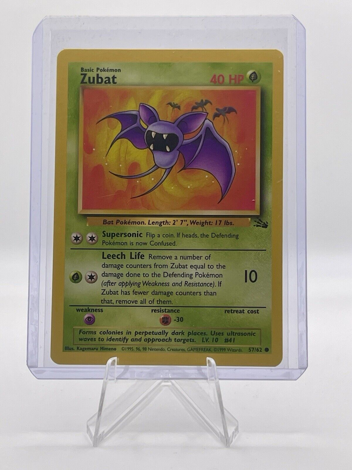 Zubat Fossil 57/62