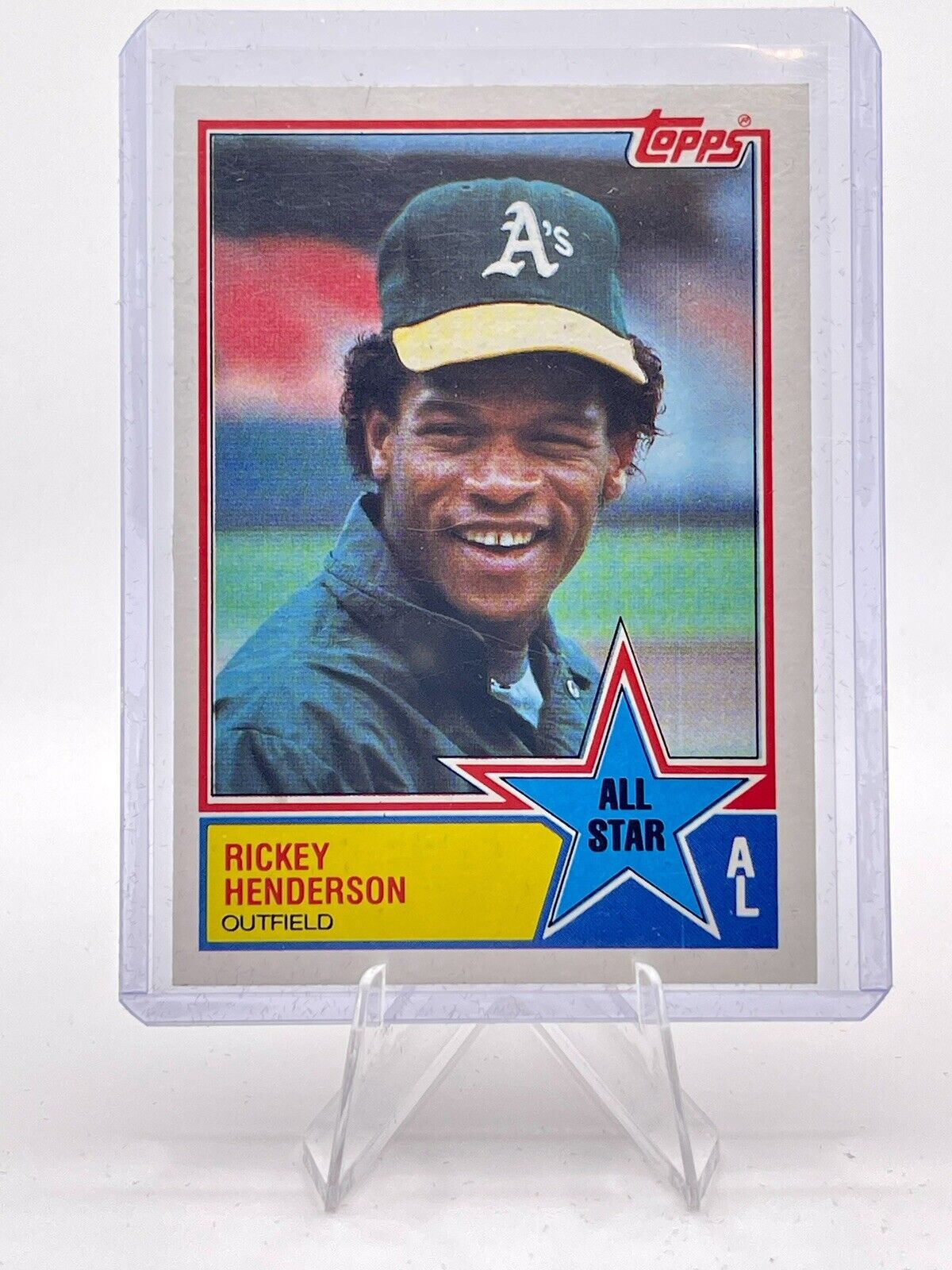 Rickey Henderson 1983 Topps #391