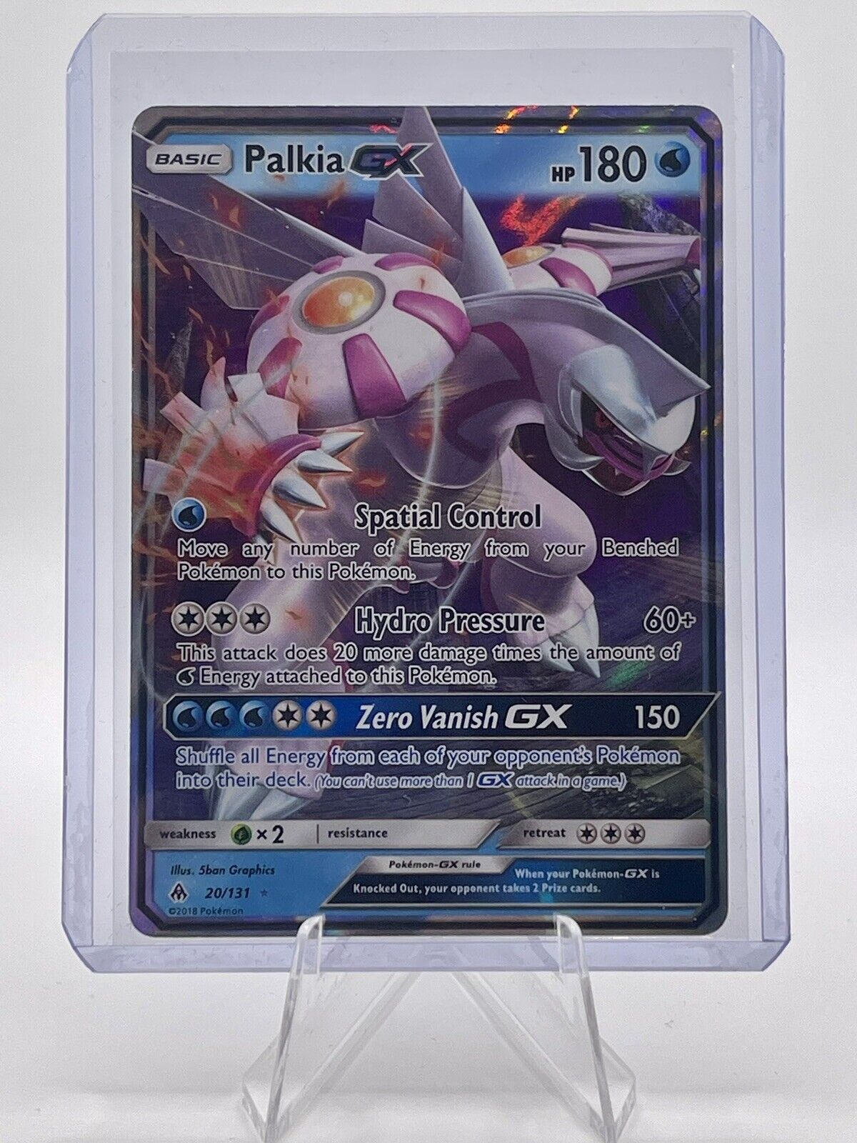 Palkia GX Ultra Prism 101/156 Holo Ultra Rare - NM