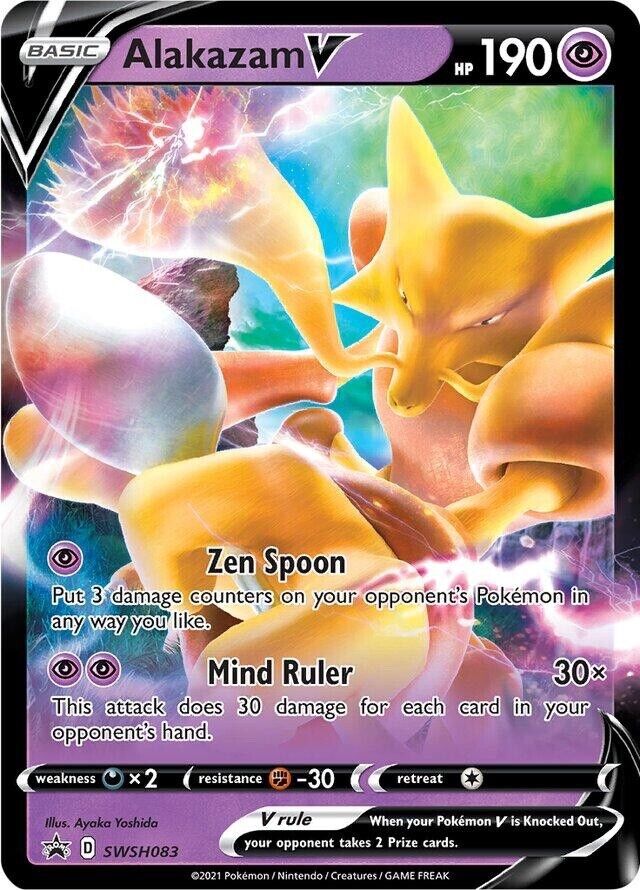 Alakazam V SWSH083 Promo