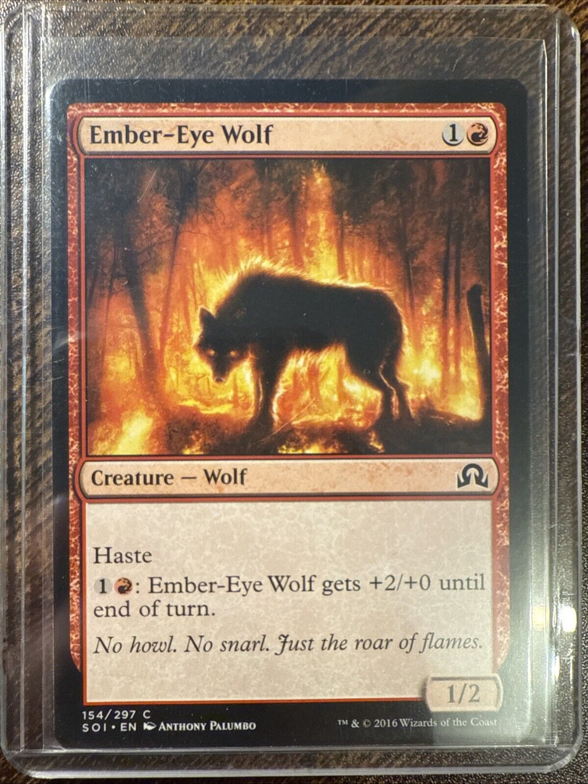 Ember-Eye Wolf Shadows over Innistrad Regular