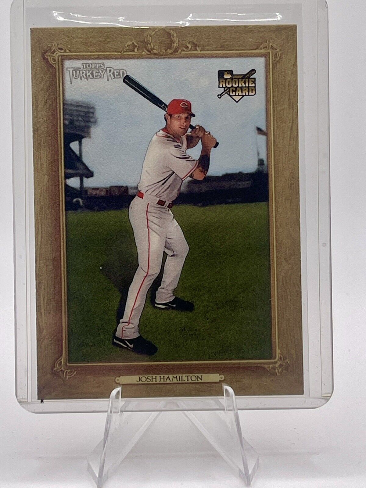 Josh Hamilton 2007 Topps Turkey Red Rookie Card #55