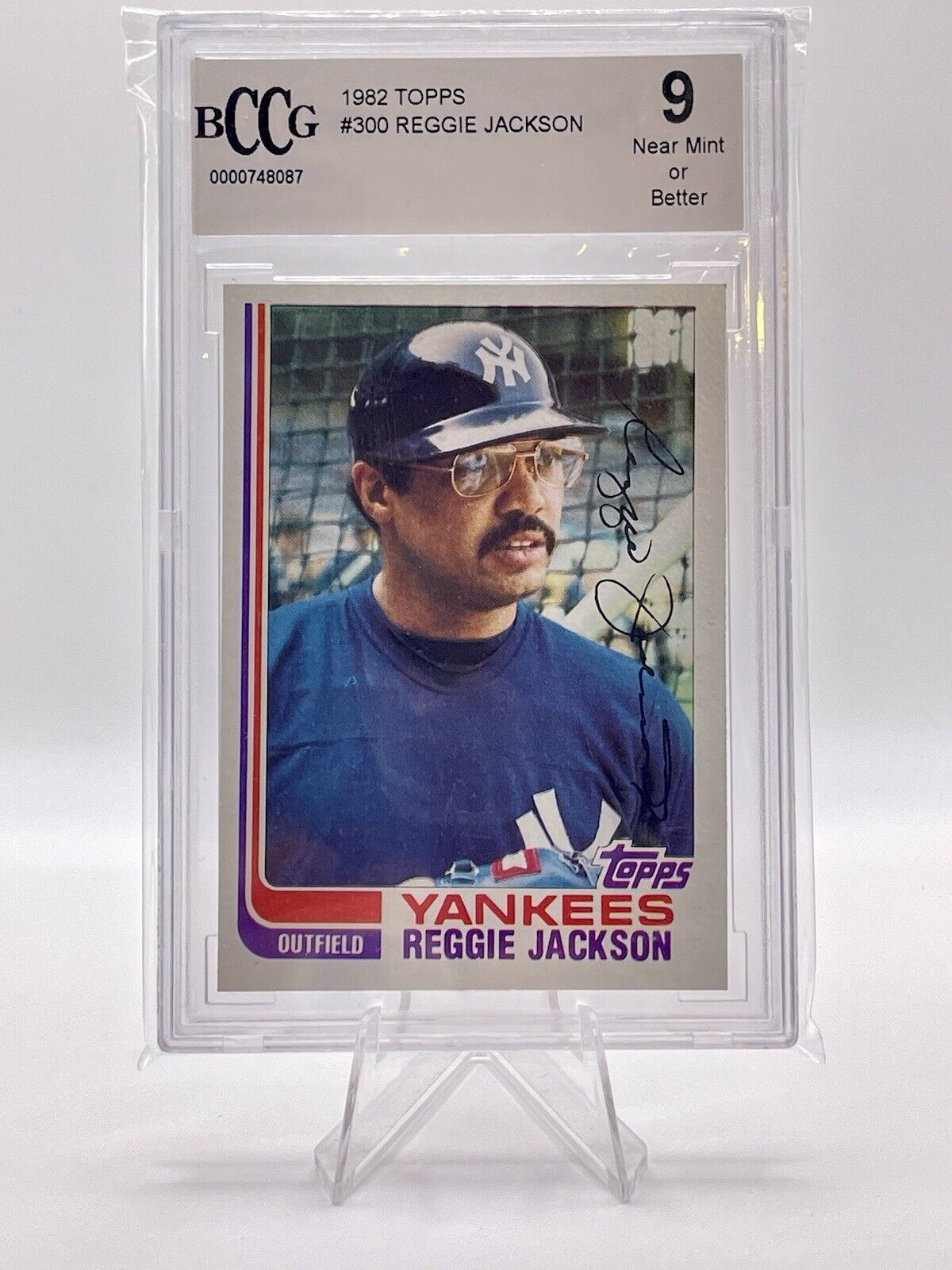 Reggie Jackson 1982 Topps #300