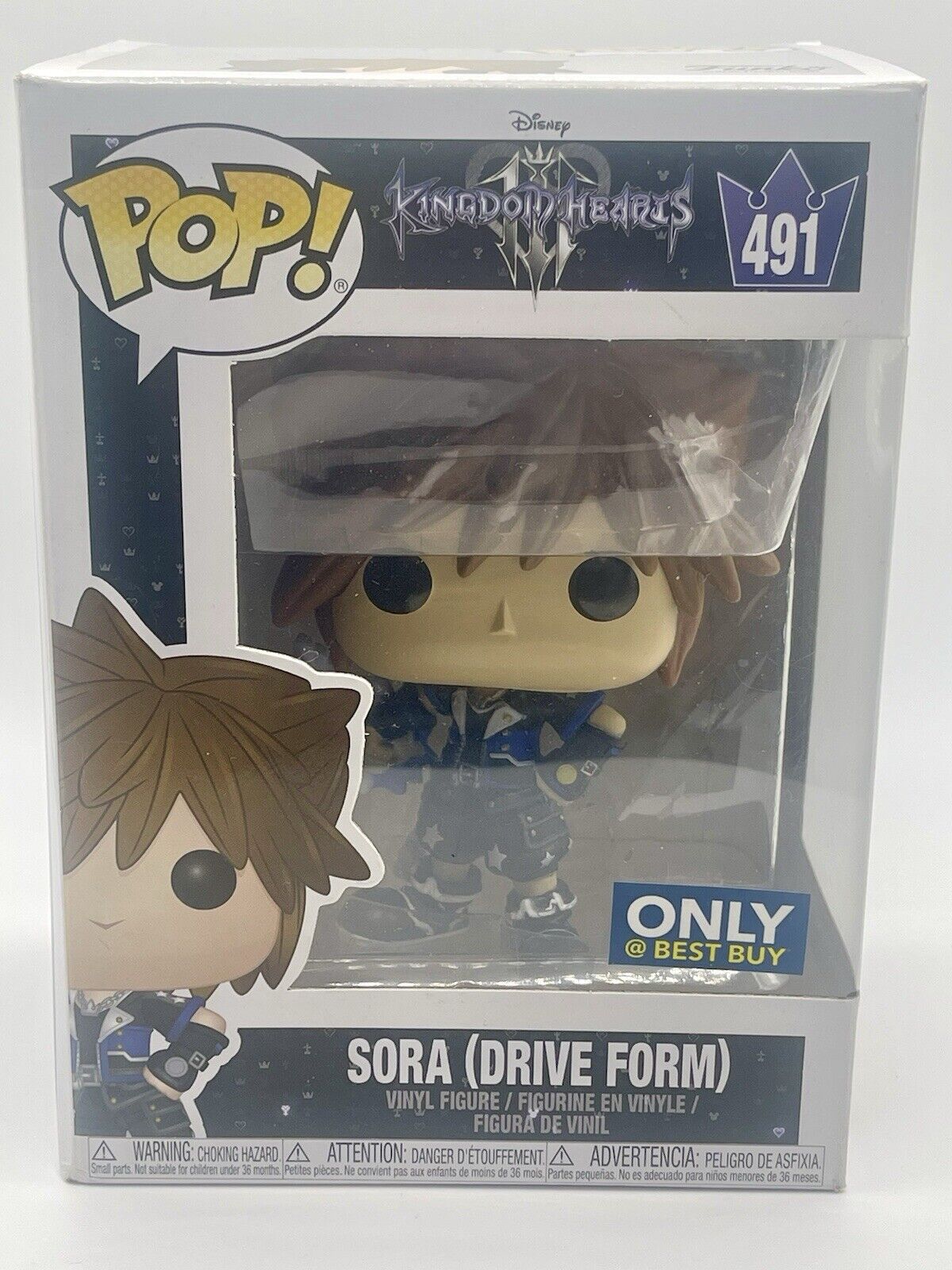 Funko Pop! Vinyl: Kingdom Hearts - Sora (Drive Form) - Best Buy (Exclusive) #491