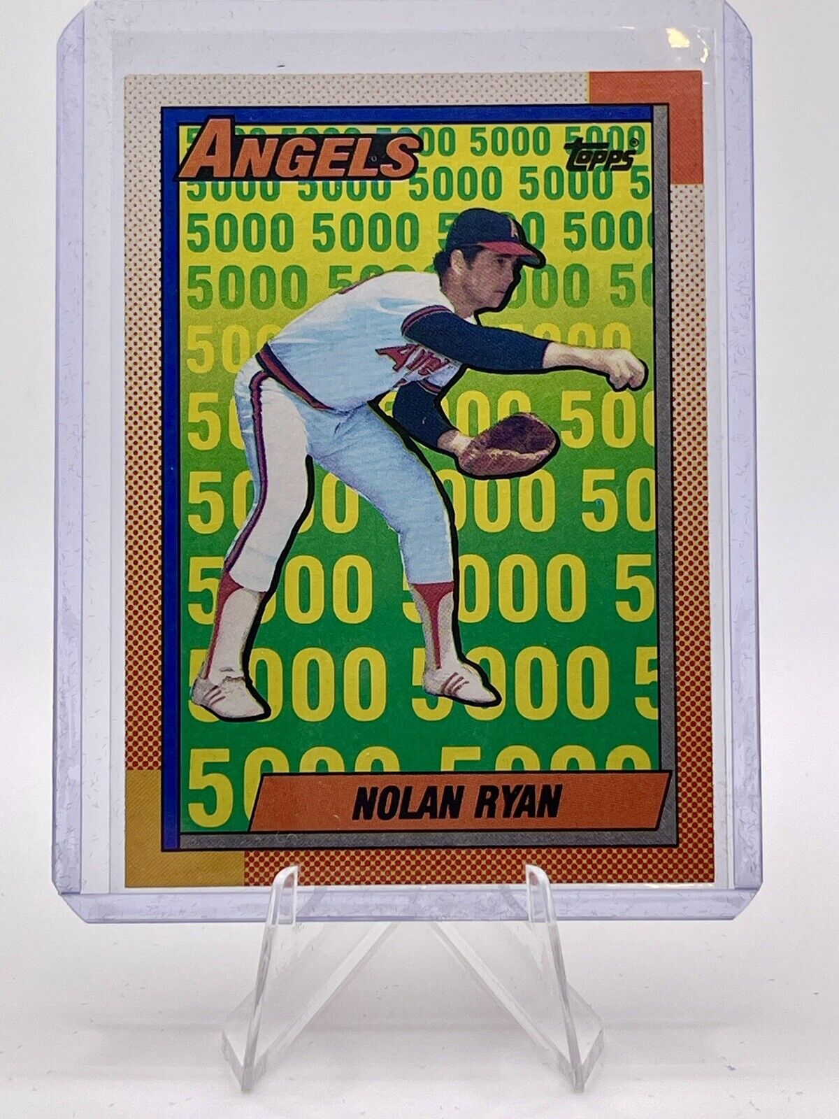 Nolan Ryan 1990 Topps 5000 Strikeouts #3