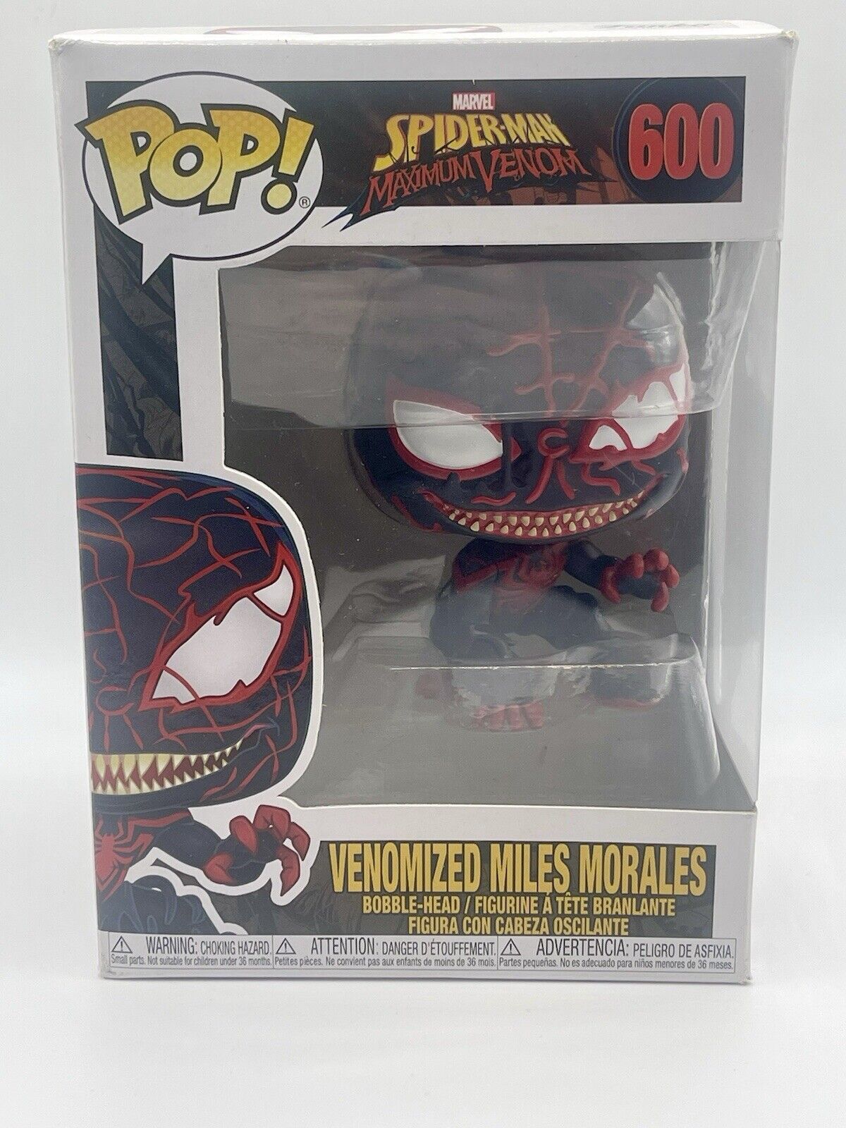 Funko Pop! Vinyl: Marvel - Venomized Miles Morales #600