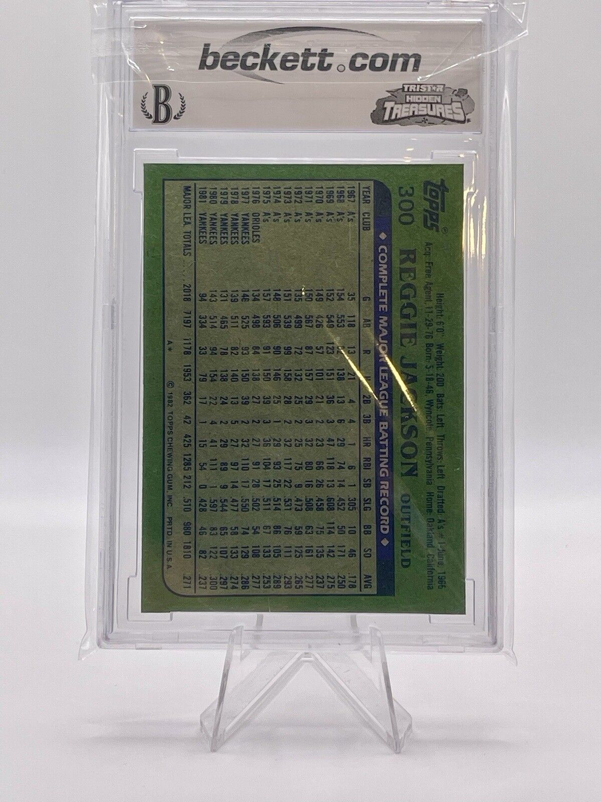 Reggie Jackson 1982 Topps #300