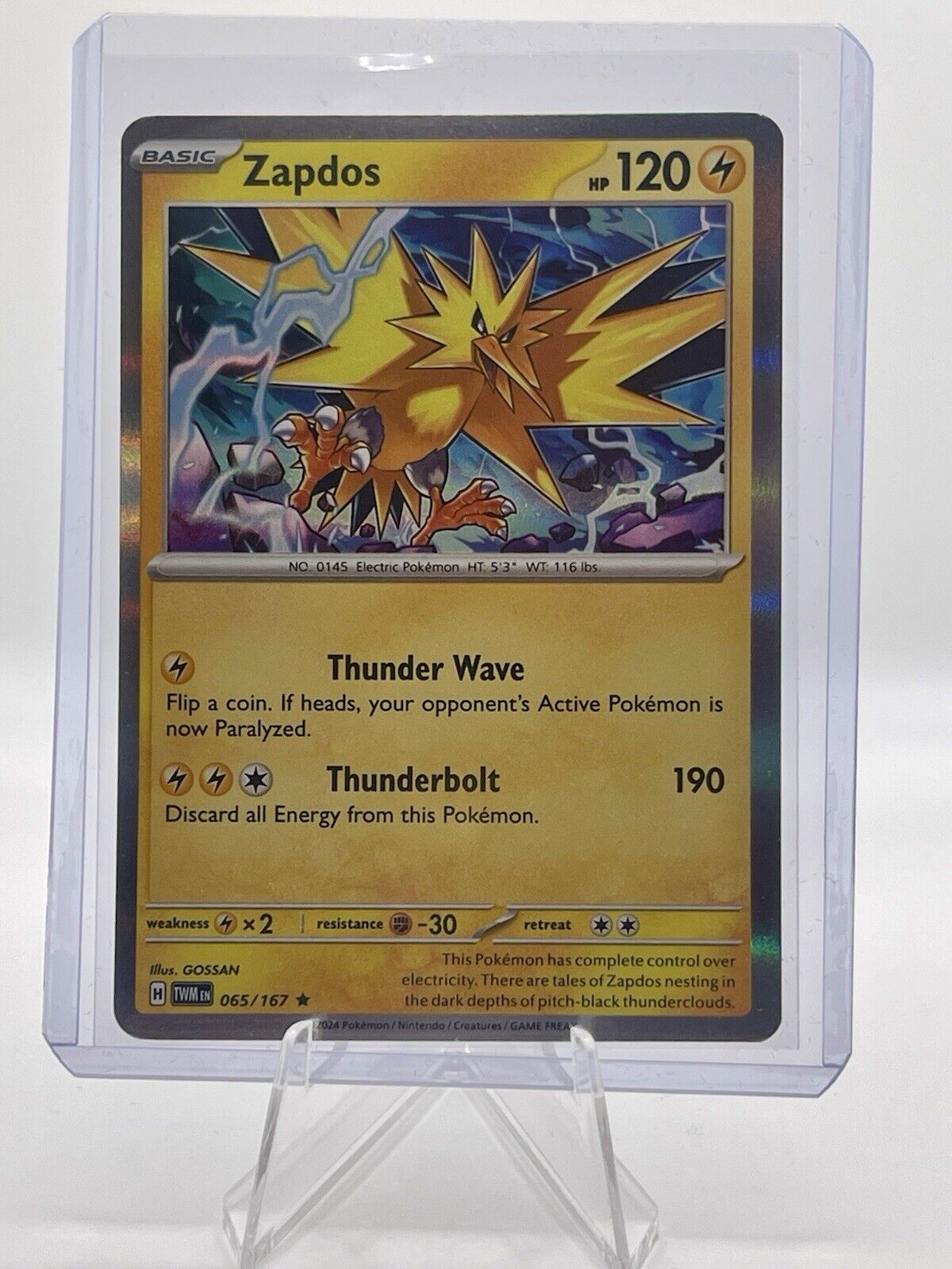 Zapdos Twilight Masquerade SV06
