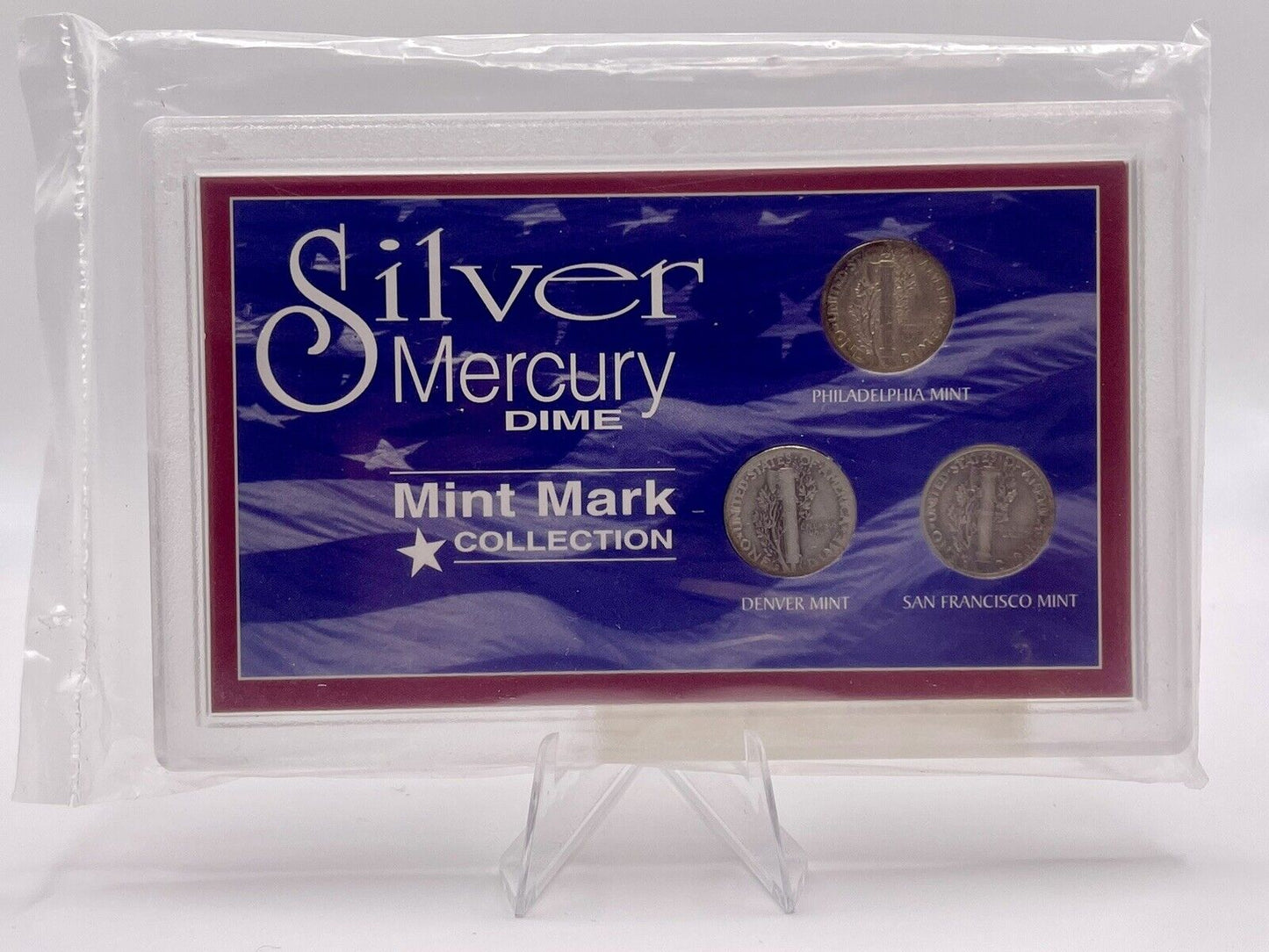 Silver Mercury Dime Mint Mark Collection #3531