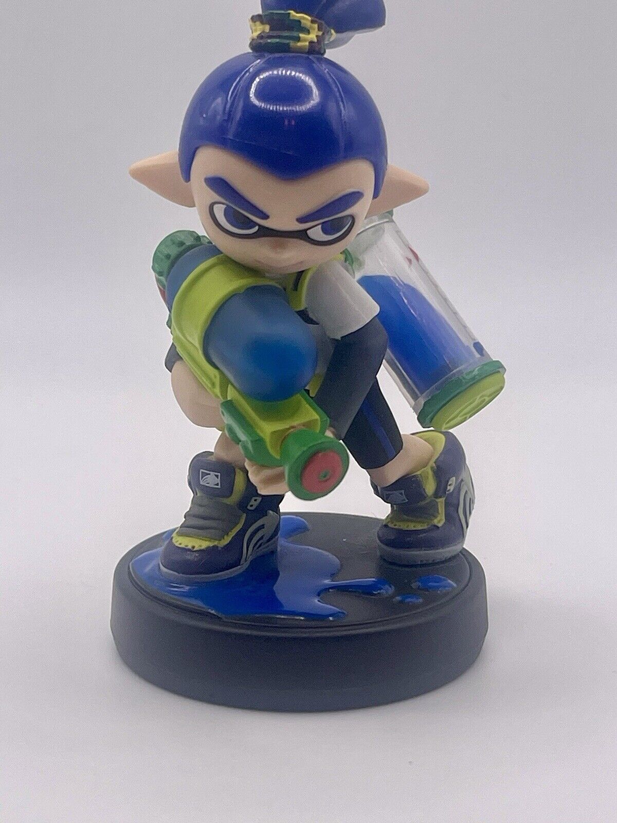 Blue Inkling Boy Nintendo Amiibo