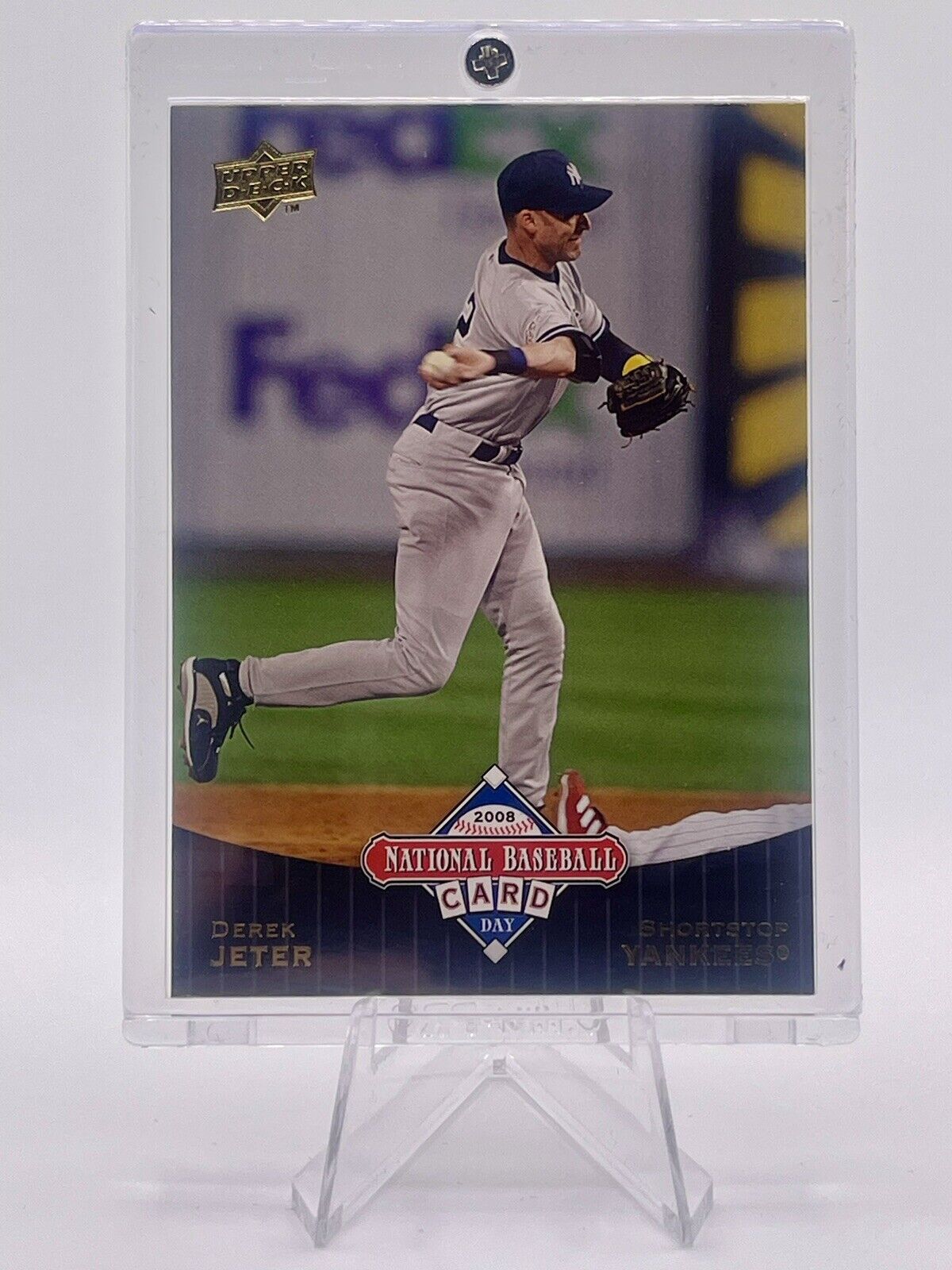 Derek Jeter 2008 Upper Deck "National Baseball Card Day" # UD10