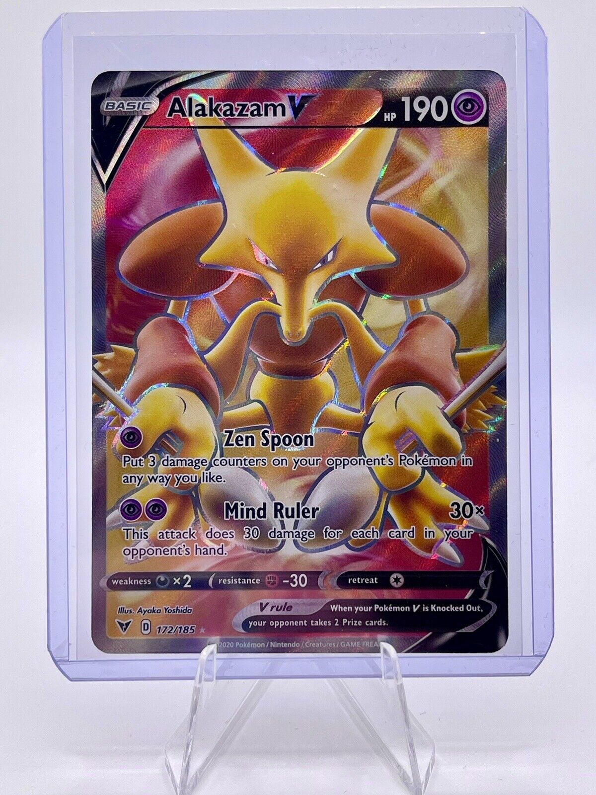 Alakazam V 172/185 Vivid Voltage
