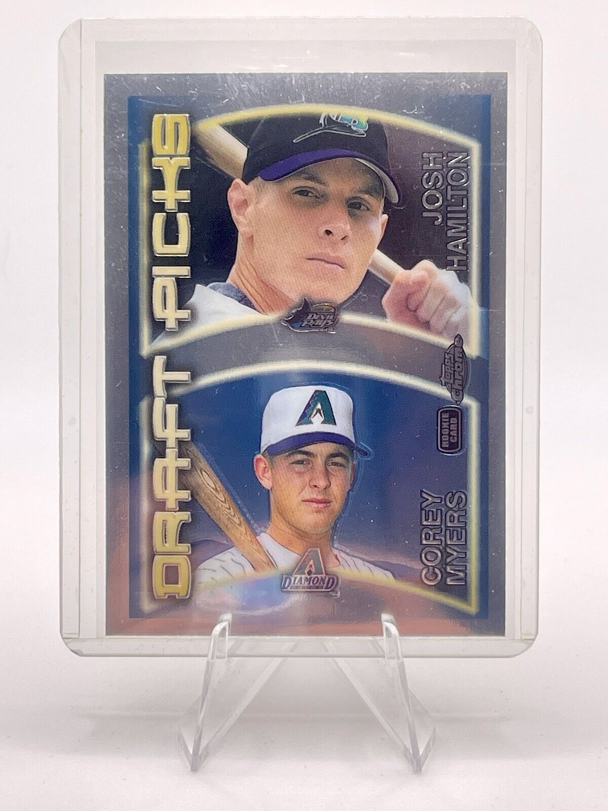 Josh Hamilton/Corey Myers Topps Chrome Rookie Card #449
