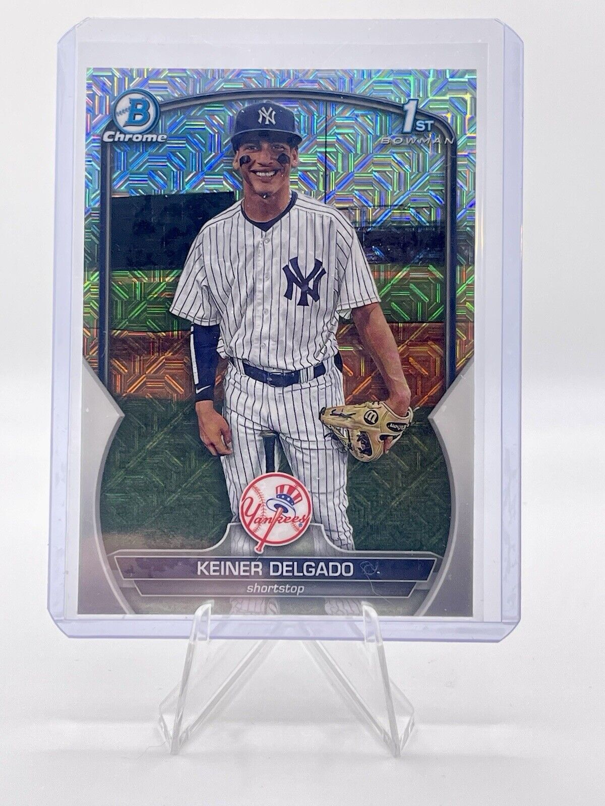 Keiner Delgado 2023 Bowman Chrome Prospects #BCP-191