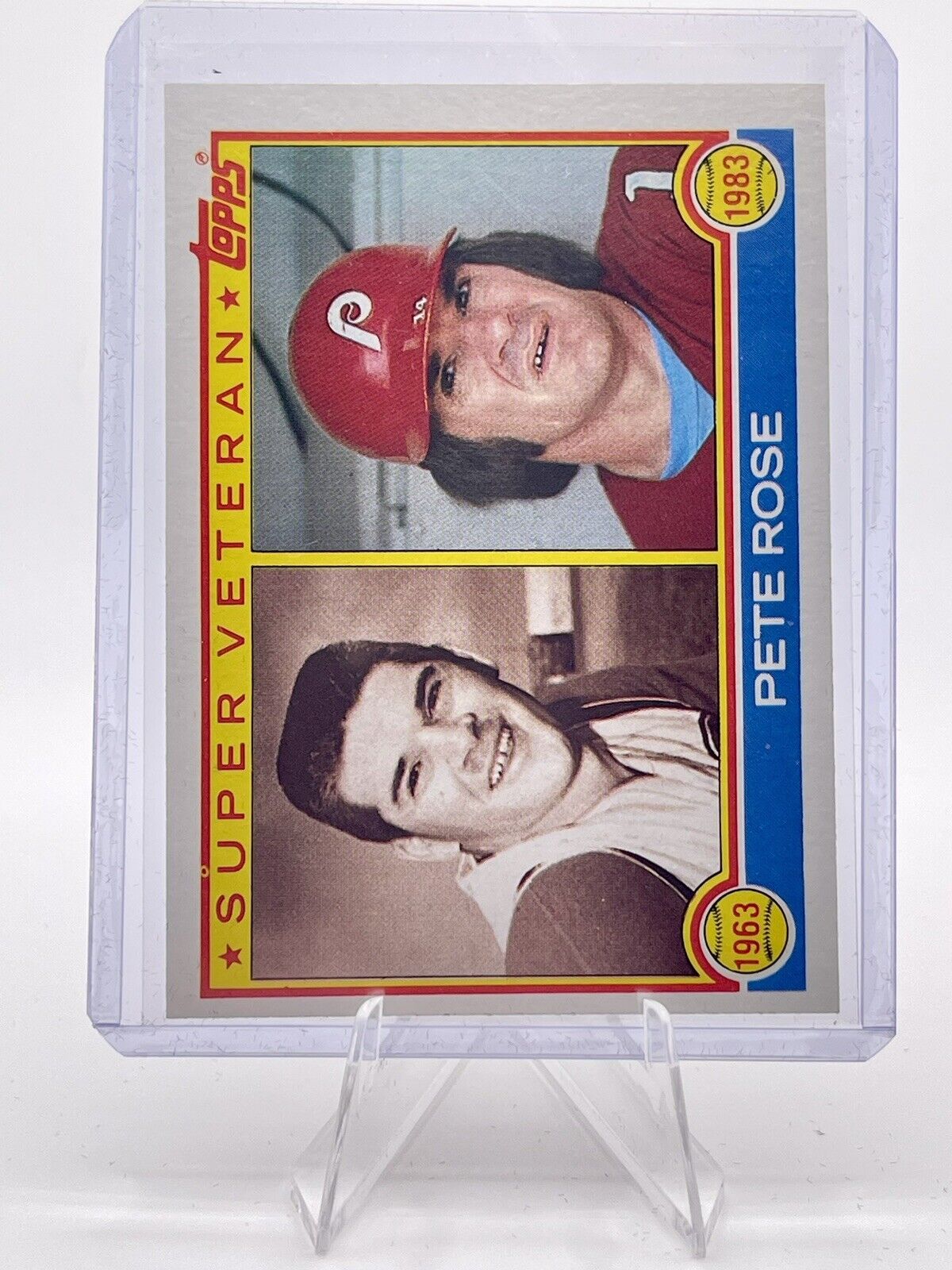 Pete Rose 1983 Topps Super Veteran #101
