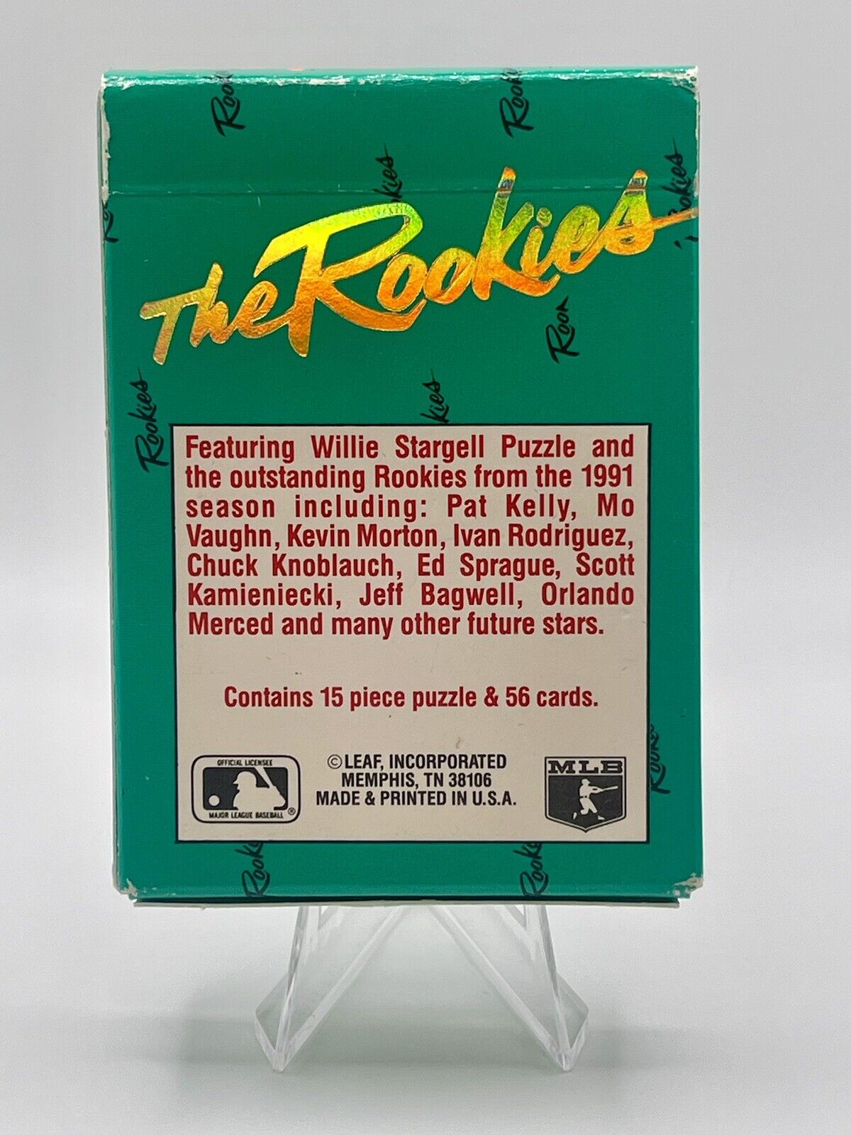 1991 Donruss Baseball The Rookies Box Set Sealed