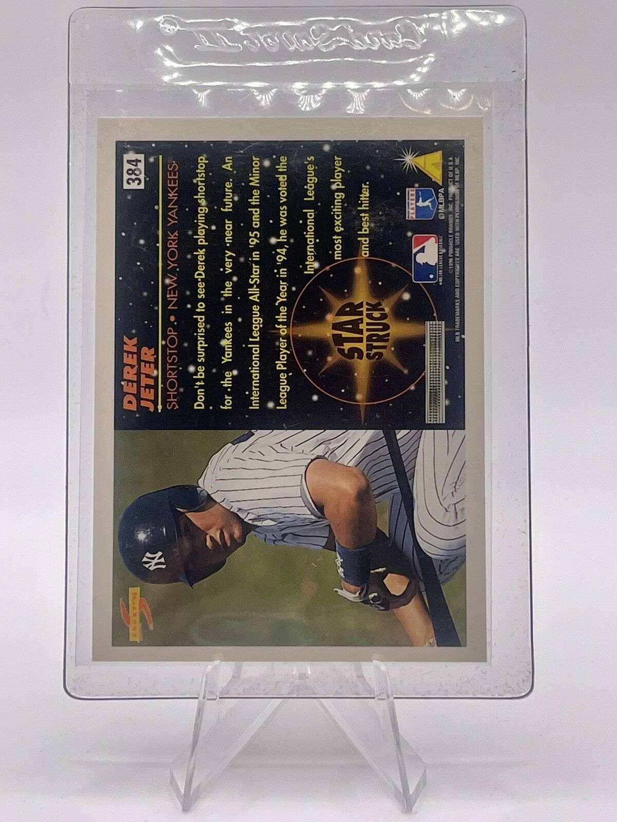 Derek Jeter #384 1996 Score Star Struck