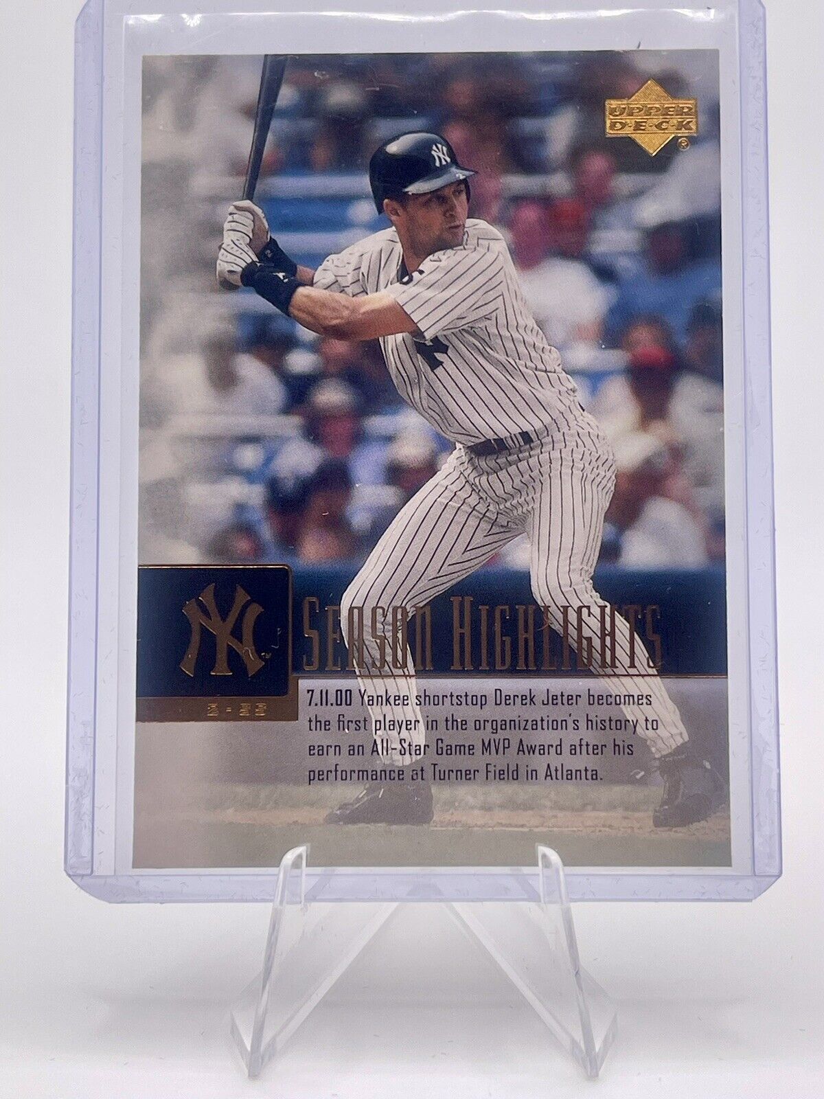 Derek Jeter 2001 Upper Deck #263