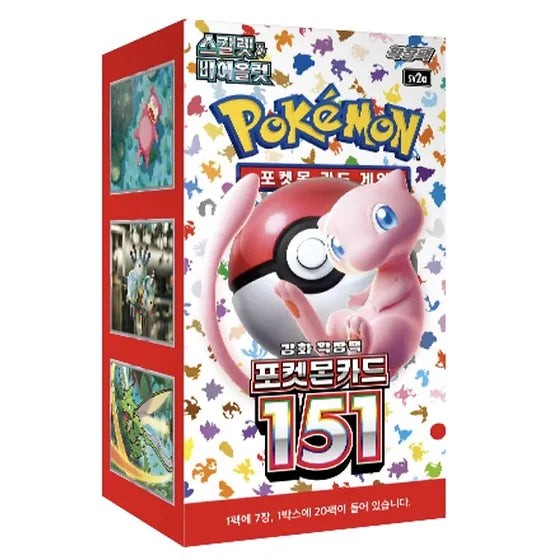 Scarlet & Violet Pokémon 151 Booster Box Korean