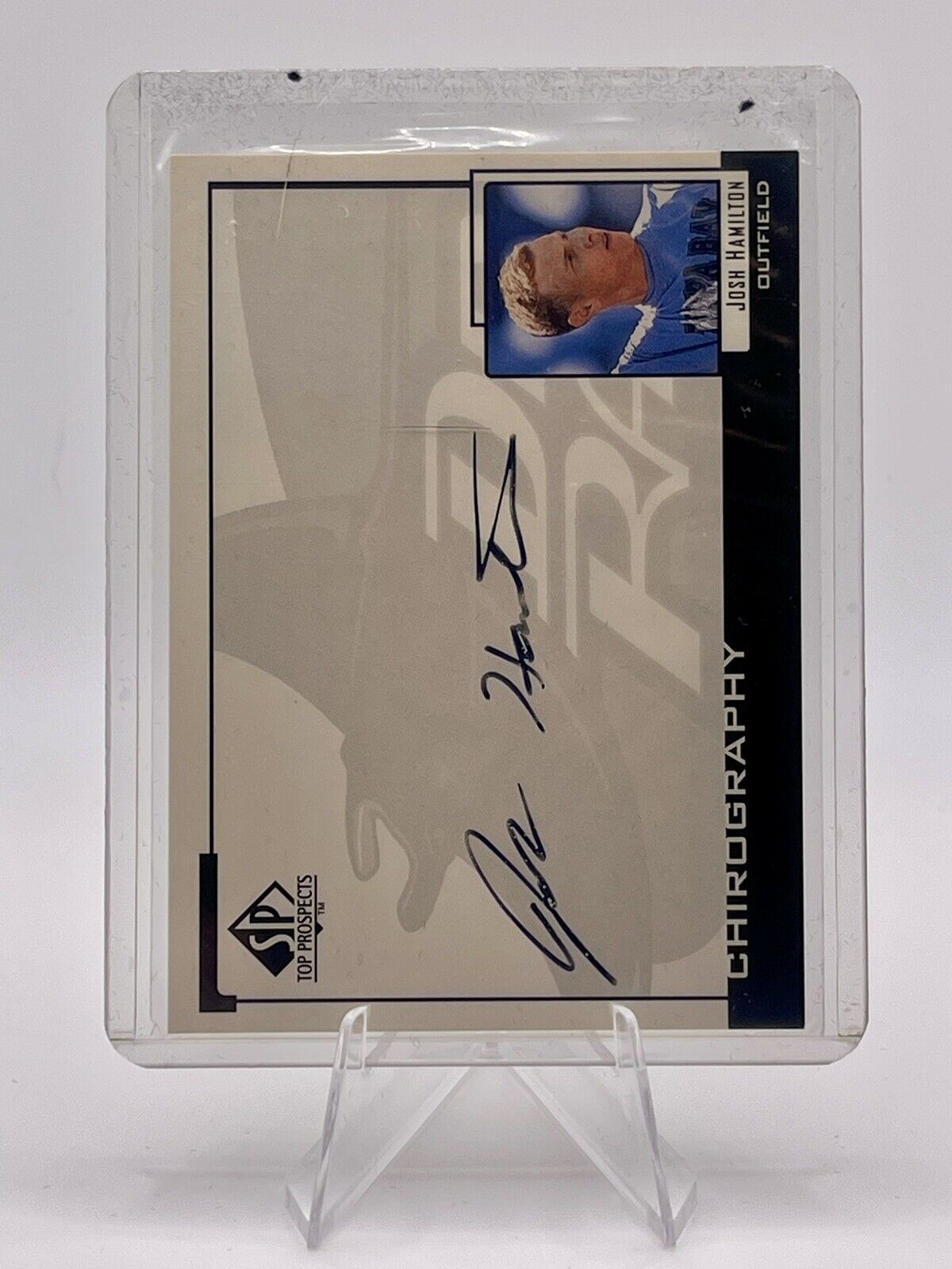 Josh Hamilton Upper Deck SP Top Prospects Chirograph Autograph Rookie Card