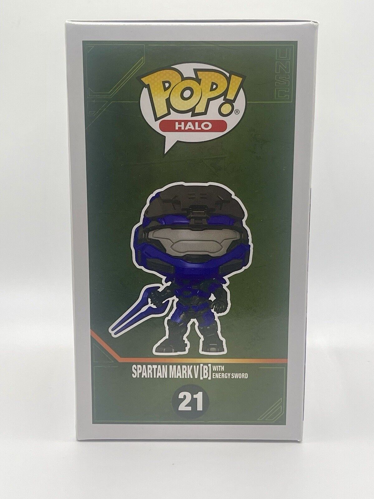 Funko Pop! Vinyl: Halo - Spartan Mark V (B) with Energy Sword (Chase)