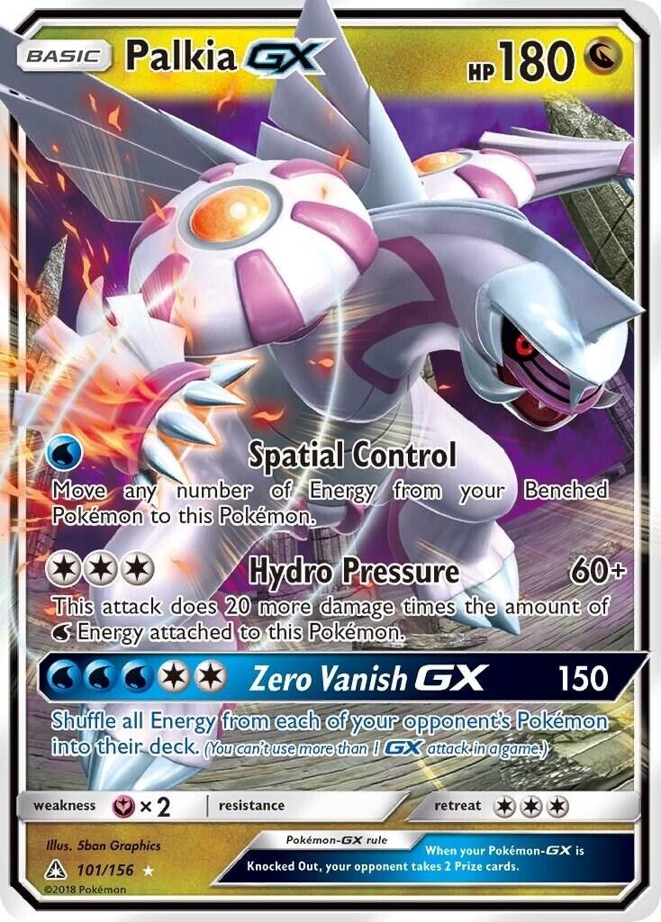 Palkia GX Ultra Prism 101/156 Holo Ultra Rare - NM