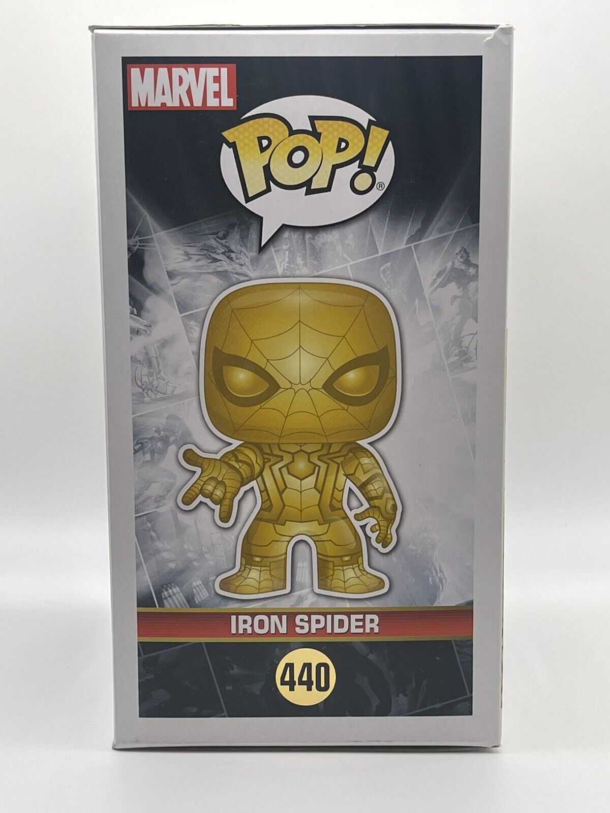 Iron Spider Gold Chrome Funko Pop! #440