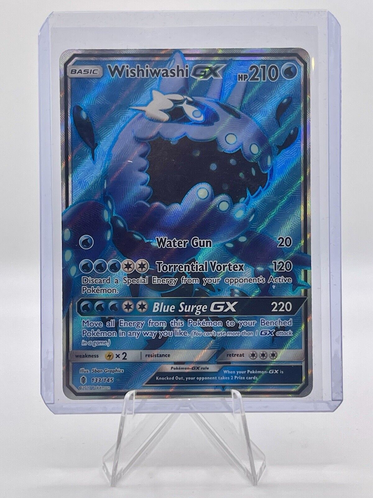 Wishiwashi GX (Full Art) Guardians Rising (SM02)