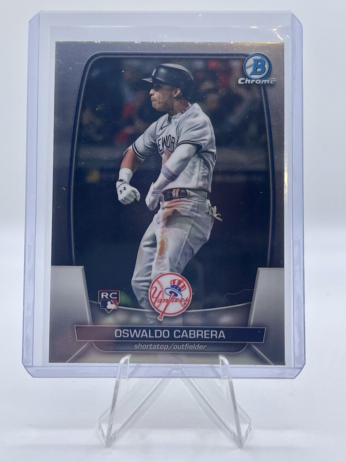 Oswaldo Cabrera 2023 Bowman Chrome Rookie Card