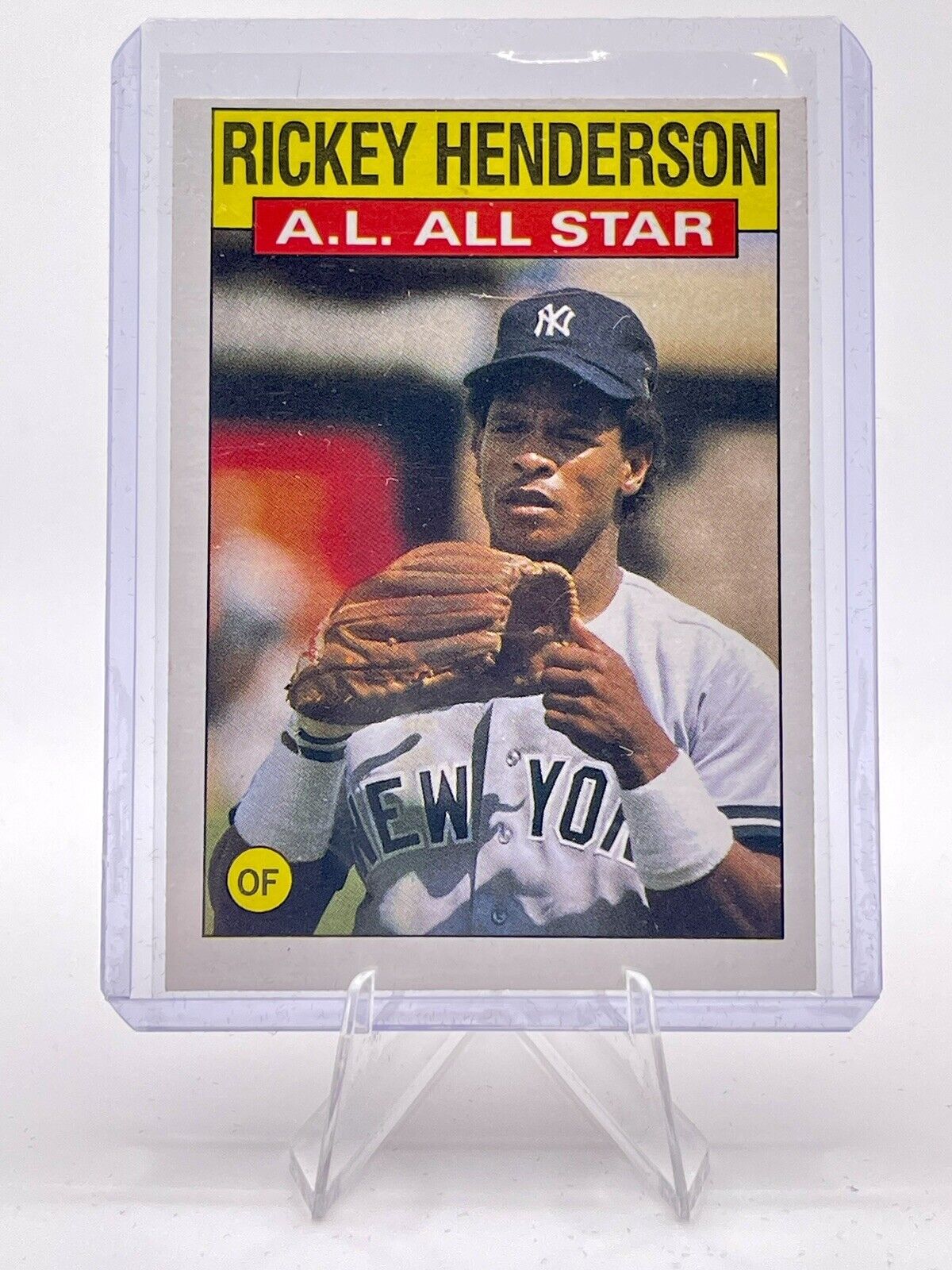Rickey Henderson 1986 Topps All Star #716
