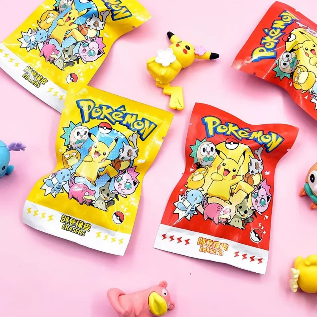 POKÉMON TCG Mystery Erasers Styles May Vary
