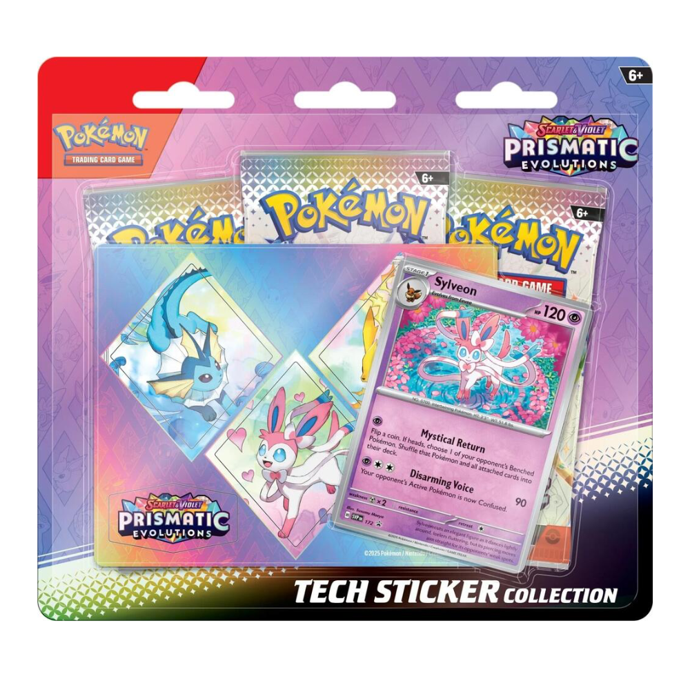 Pokémon TCG Prismatic Evolutions Tech Sticker Collection Sylveon (PRE)