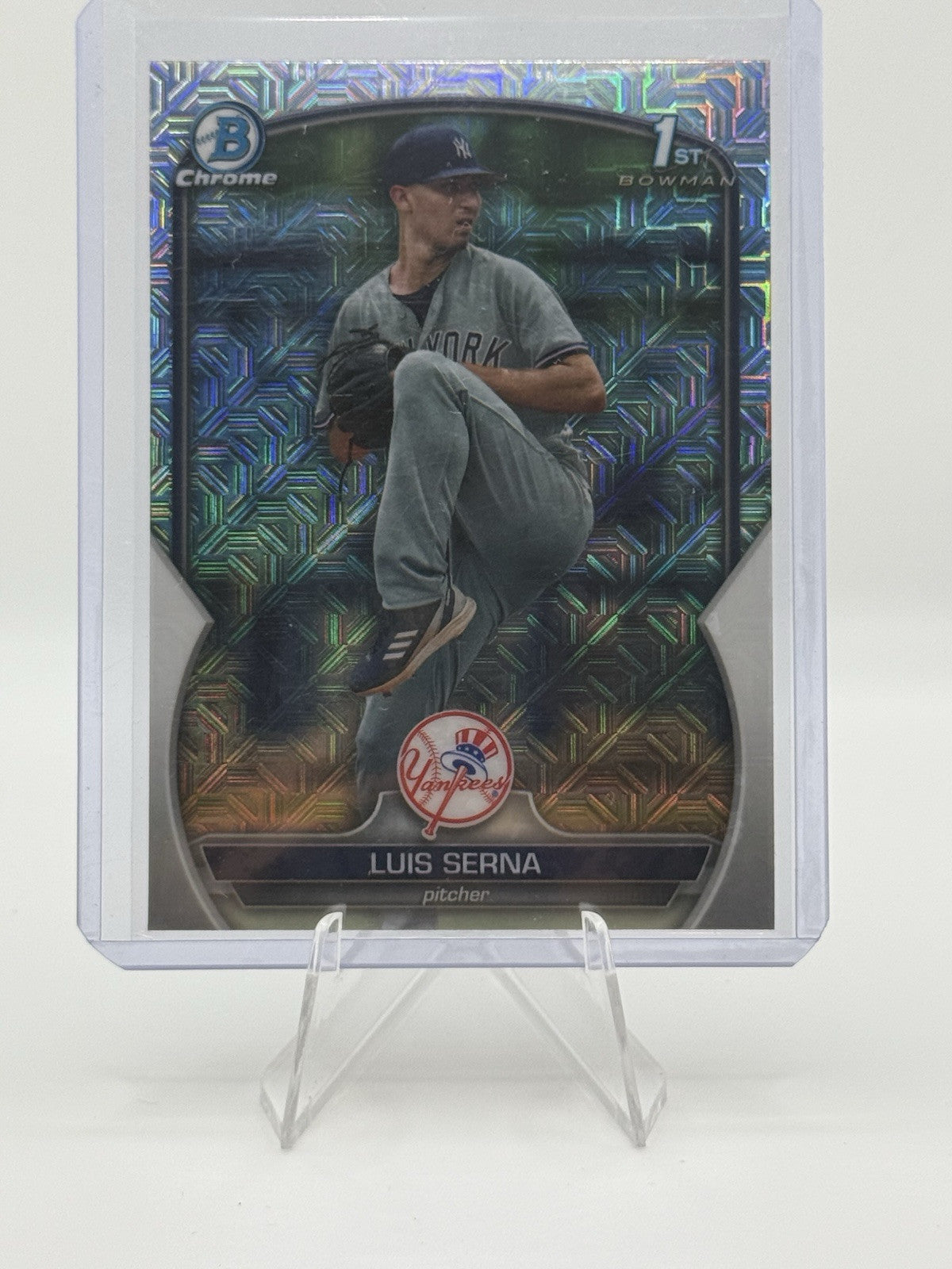 2023 Bowman Chrome - Prospects Mojo Refractor #BCP-168 Luis Serna (RC)