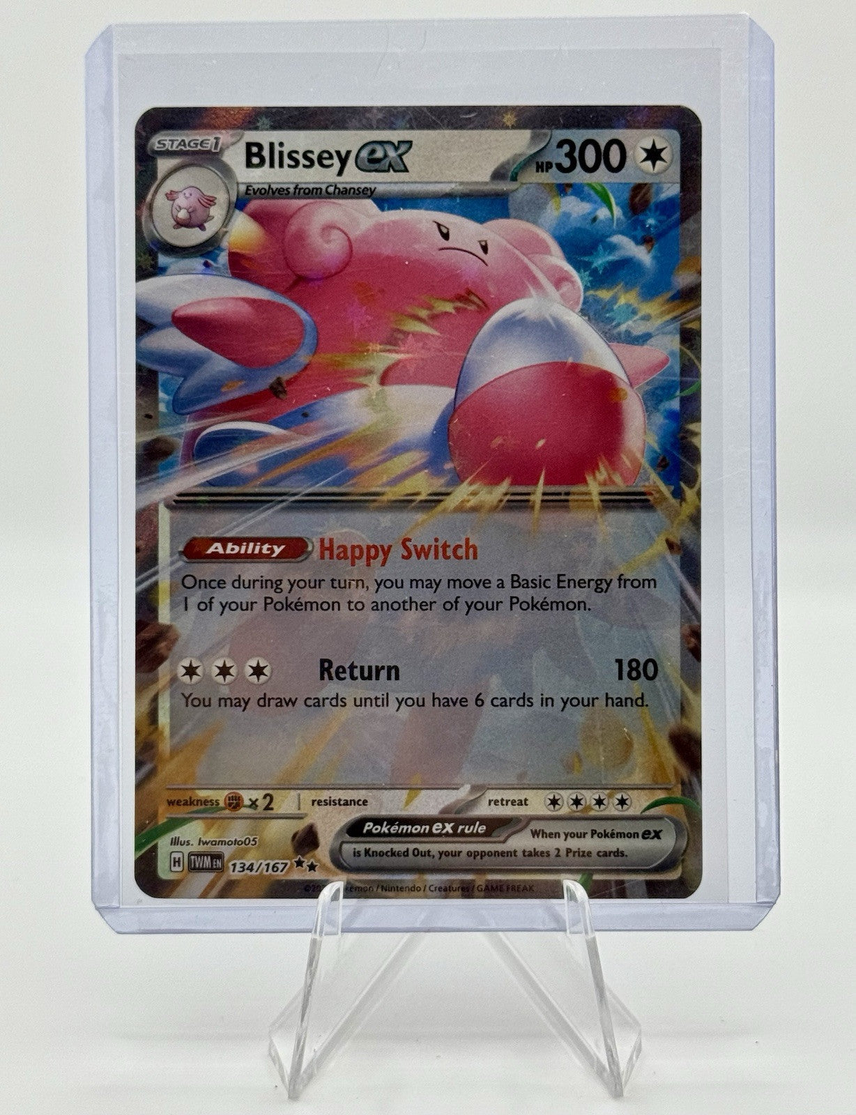 Blissey ex 134/167 Sv06: Twilight Masquerade Holo