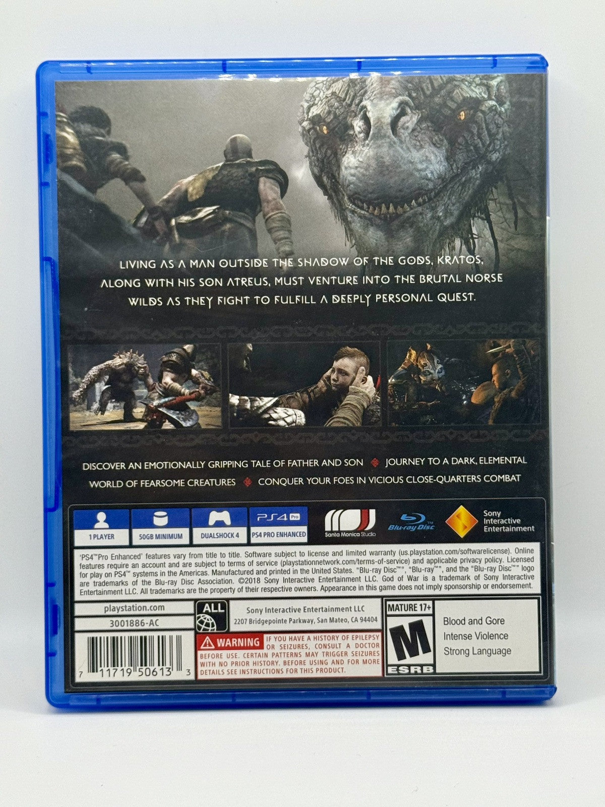 God of War - Sony PlayStation 4