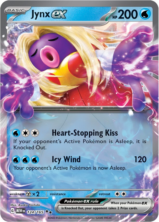 Jynx ex 124/165 Sv: Scarlet & Violet 151 Holo