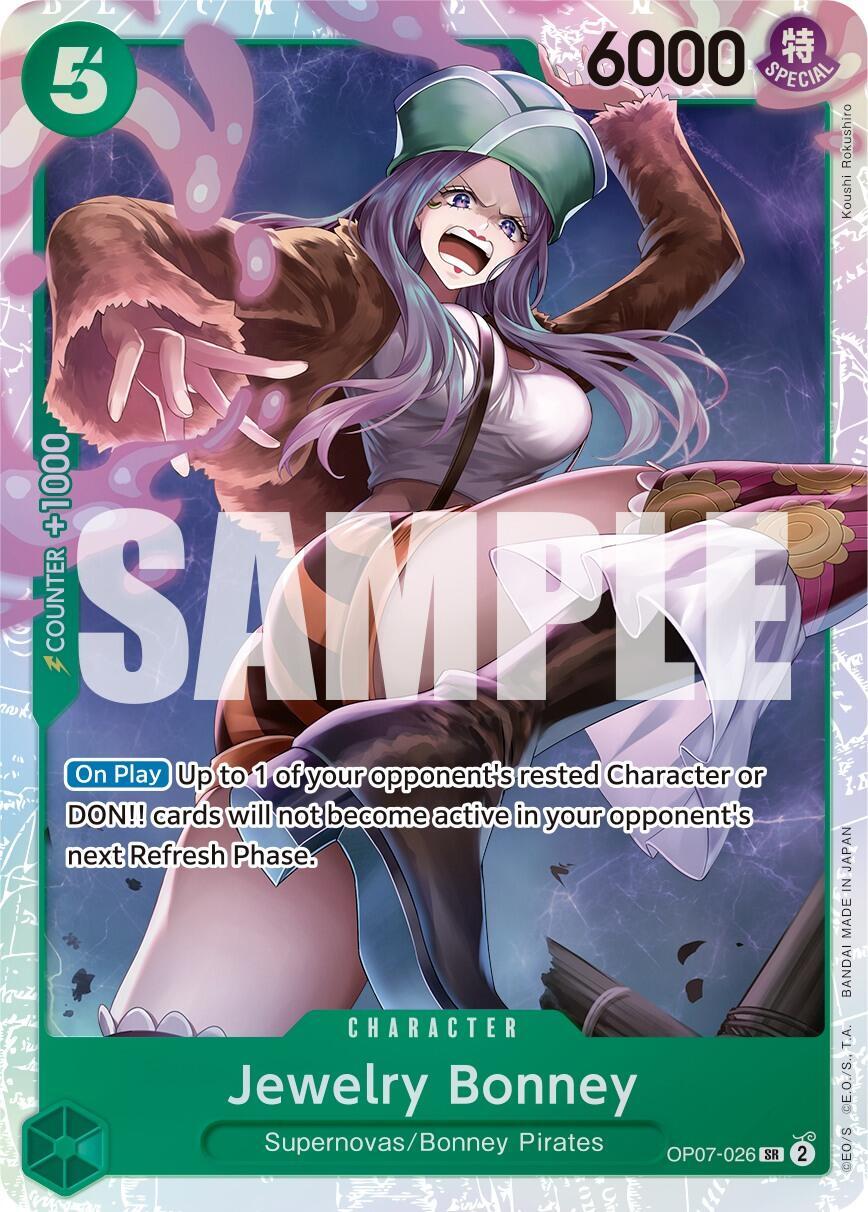 Jewelry Bonney (026) OP07-026 500 Years in the Future Foil