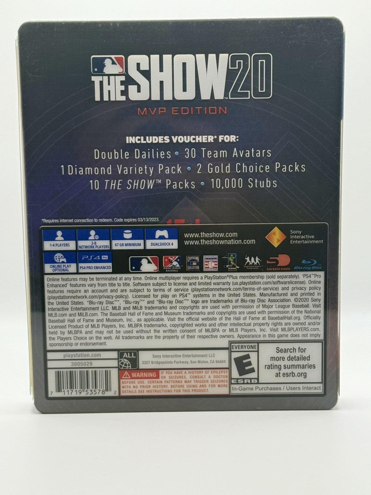 MLB The Show 20 MVP Edition - Sony PlayStation 4