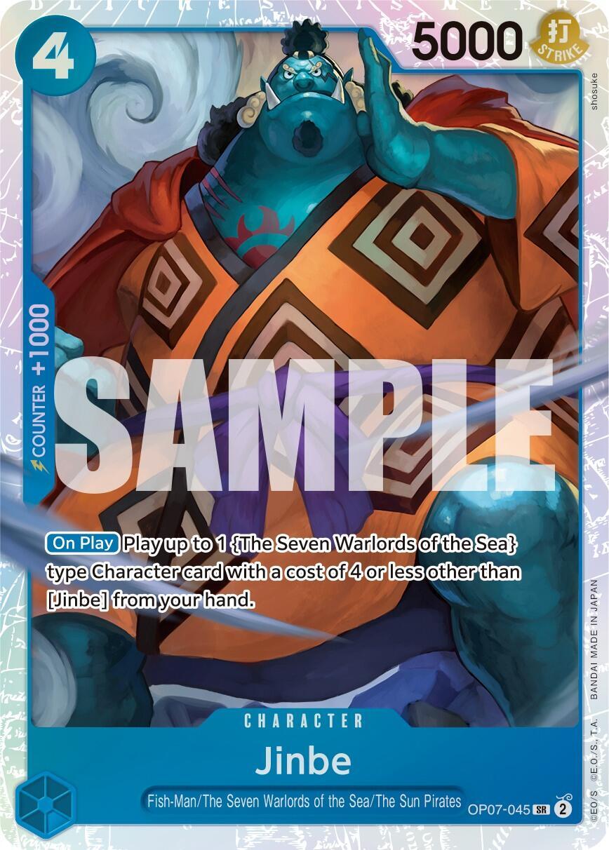 Jinbe (045) OP07-045 500 Years in the Future Foil