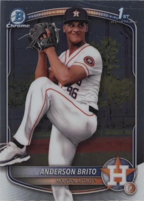 2025 Bowman - Chrome Prospects Anderson Brito #BCP-98 (RC)