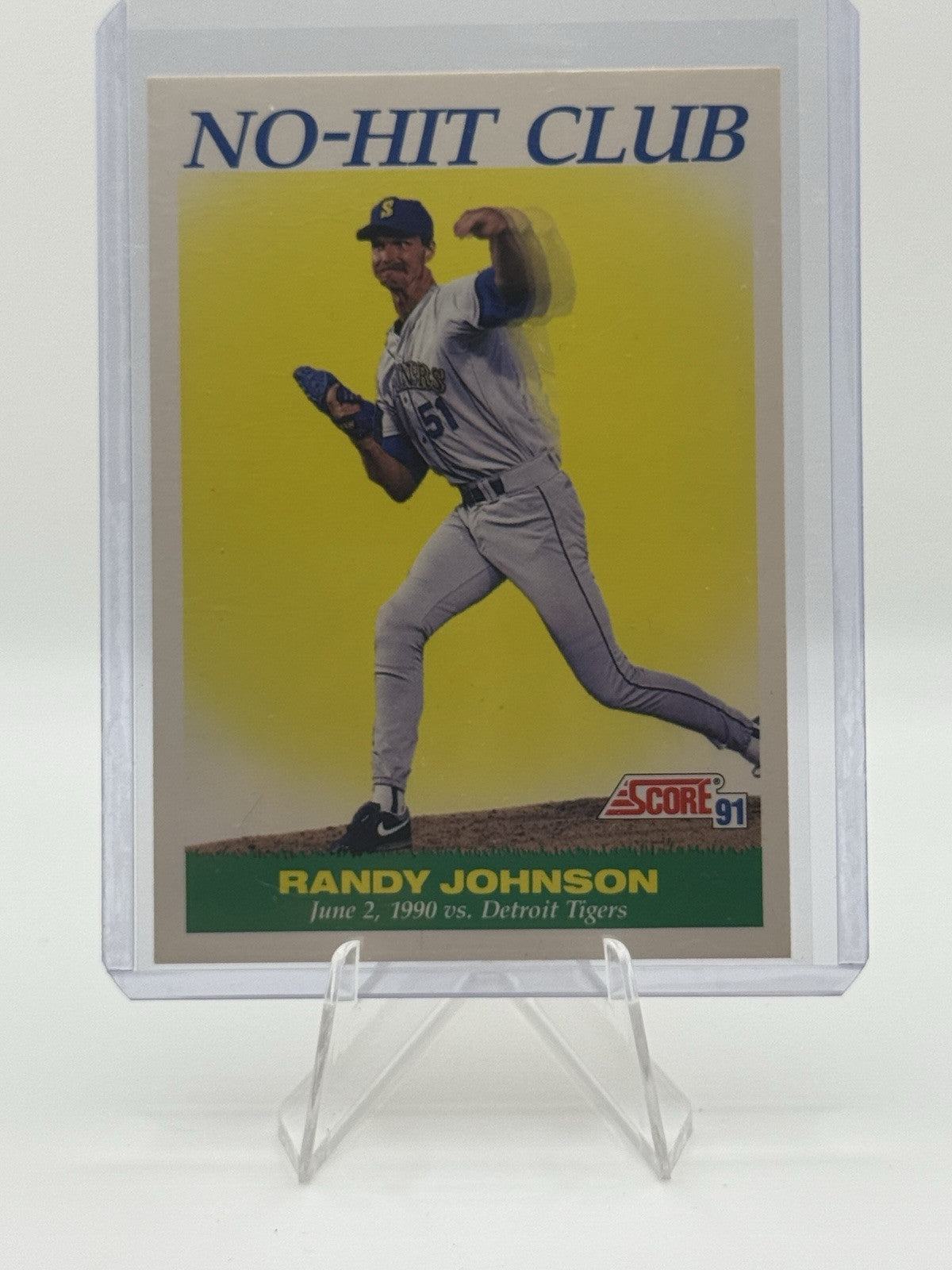 1991 Score - #700 Randy Johnson