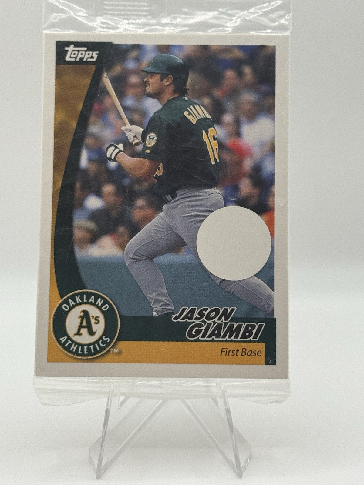 Jason Giambi 2002 Topps Post Cereal #10 Baseball Card