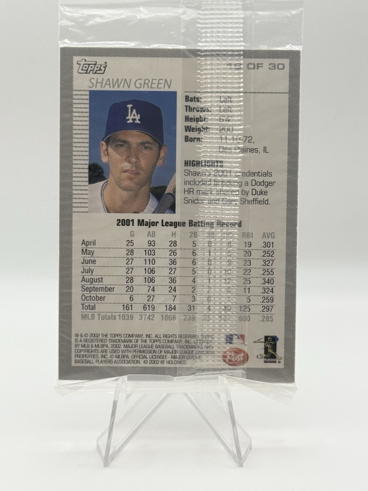 Jason Giambi 2002 Topps Post Cereal #10 Baseball Card