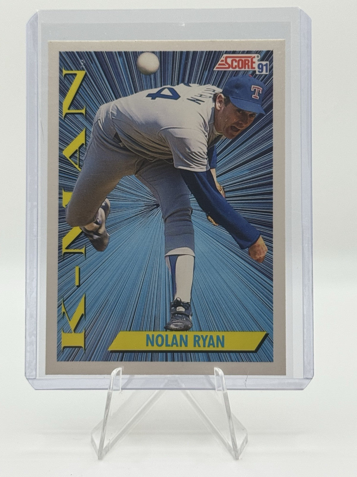 1991 Score - #686 Nolan Ryan