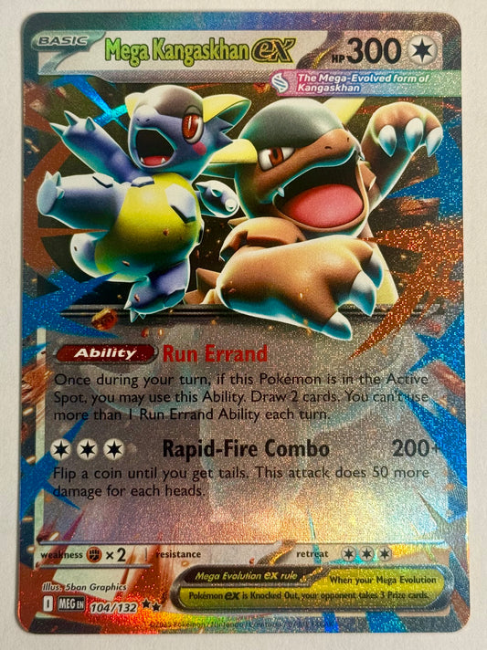 Mega Kangaskhan ex 104/132 Pokémon TCG