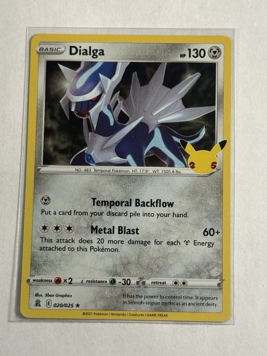 Dialga 020/025 Celebrations Holo