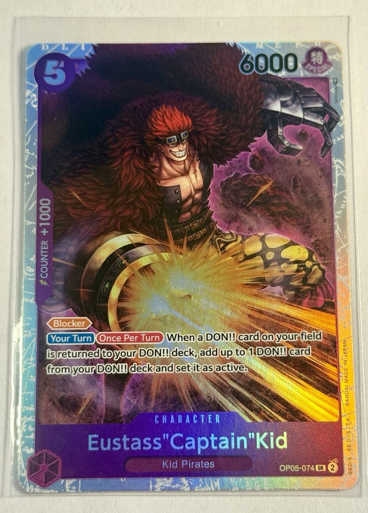 Eustass"Captain"Kid OP05-074 Awakening of the New Era Foil
