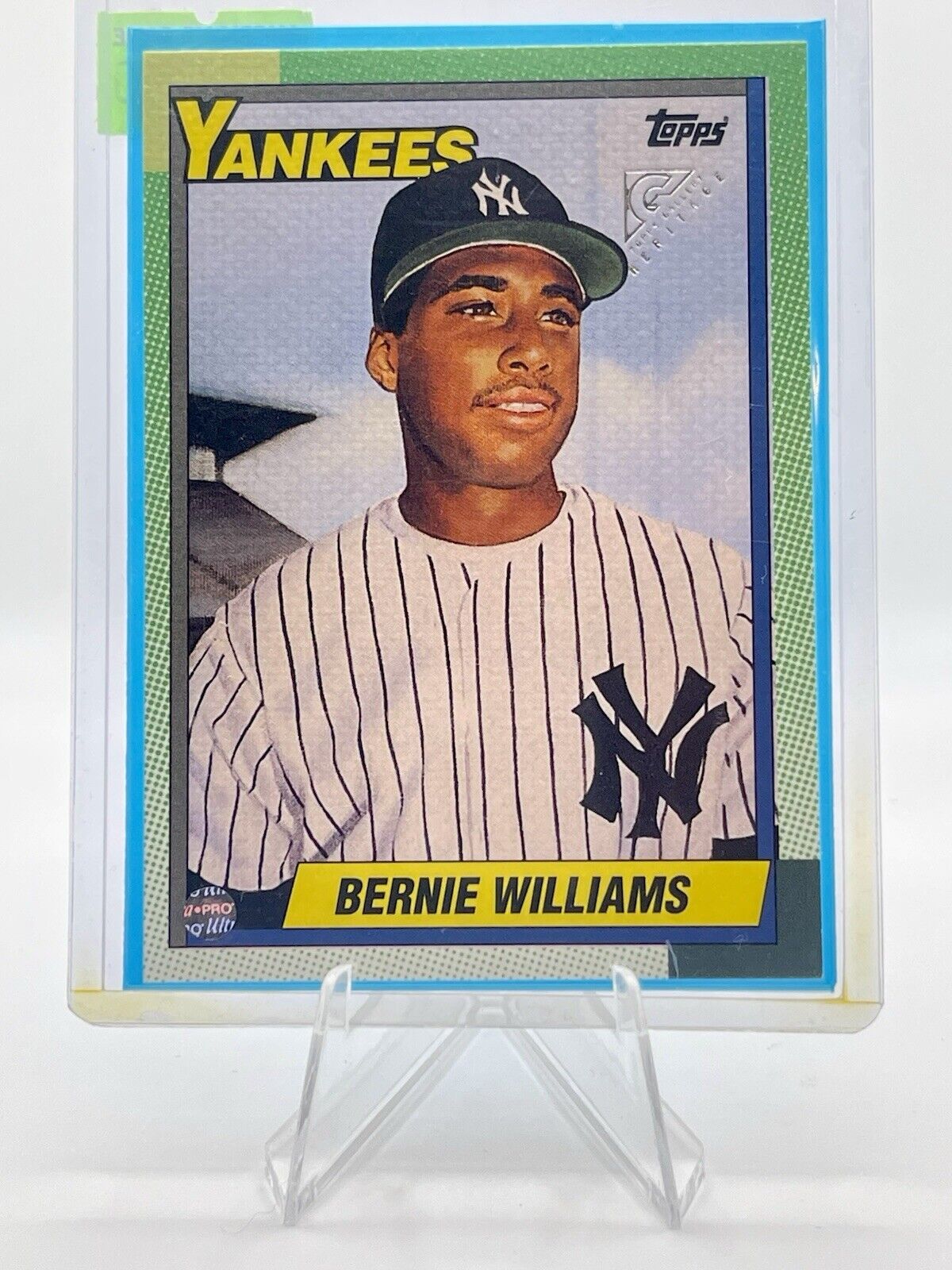 Bernie Williams 1990 Topps Rookie Card #701